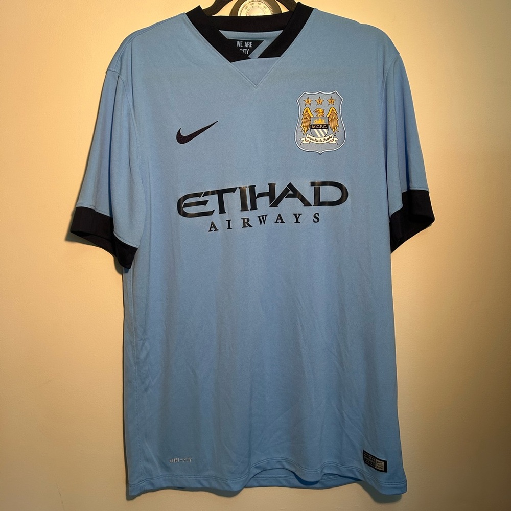 Manchester City jersey circa 2014